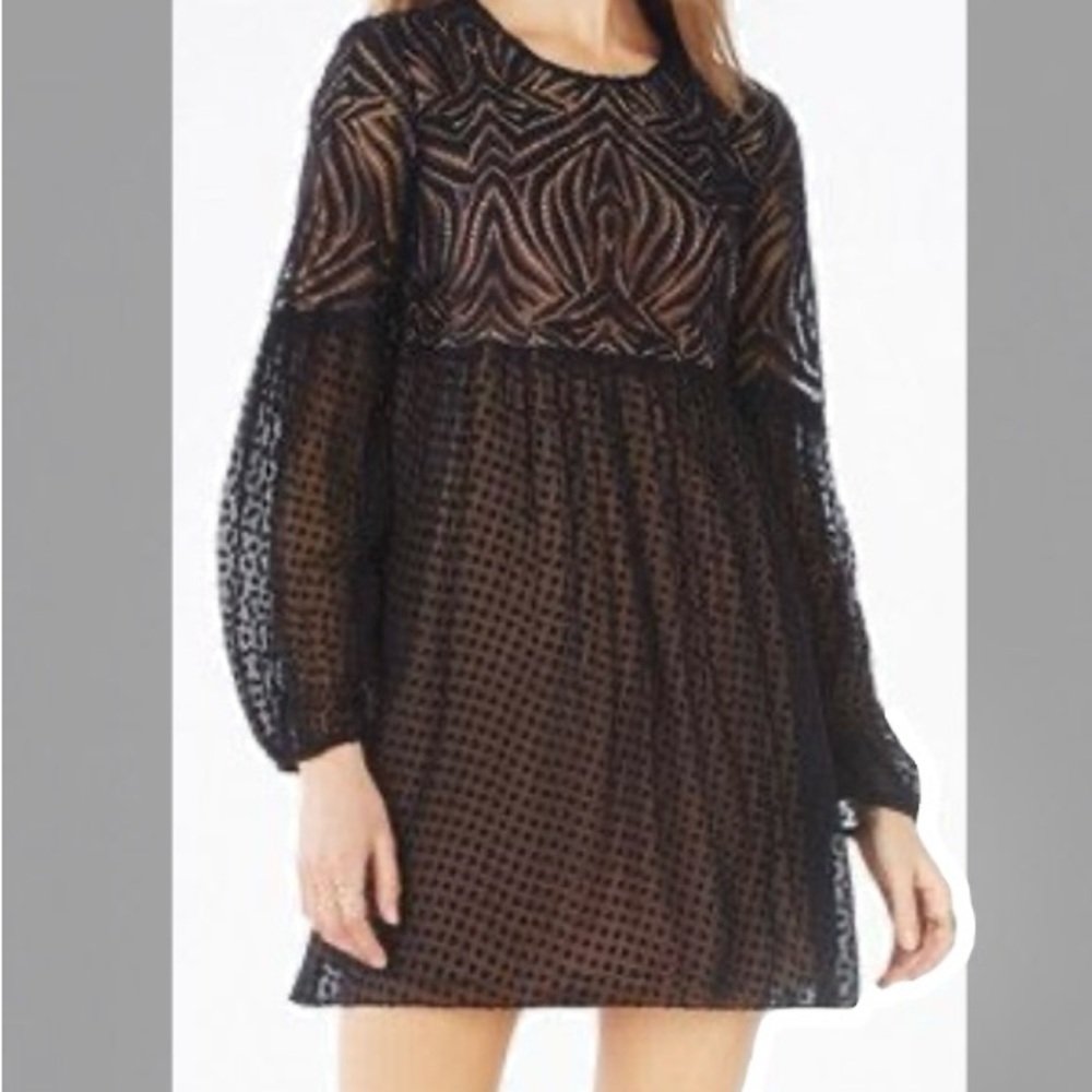 BCBGMAXAZRIA black Kitra Dress